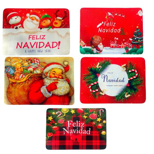 Alfombra de Navidad 60x40 cm 🎄🧣✨🎅🏼🪑🎁